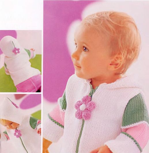 Модели вязаной одежды для девочек - Страница 2 75487026_4192606_23