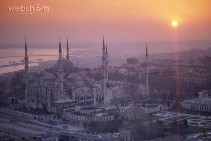 Proshots - Blue Mosque at Sunset, Istanbul, Turkey - Professional Photos (700x469, 538Kb)