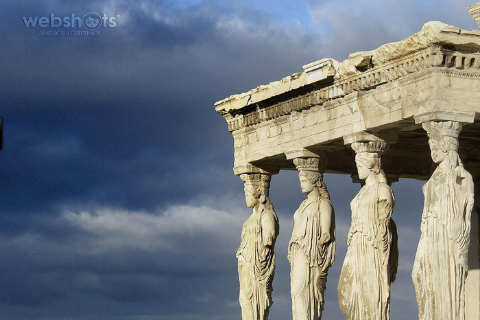Proshots - Cariatides of the Erechtheion, Acropolis, Athens, Greece - Professional Photos (700x466, 658Kb)