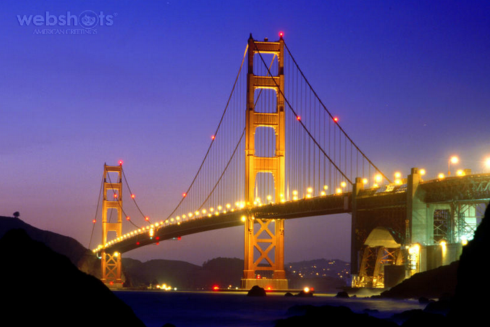 Proshots - Golden Gate Bridge From Baker Beach, San Francisco, California - Professional Photos (700x468, 619Kb)