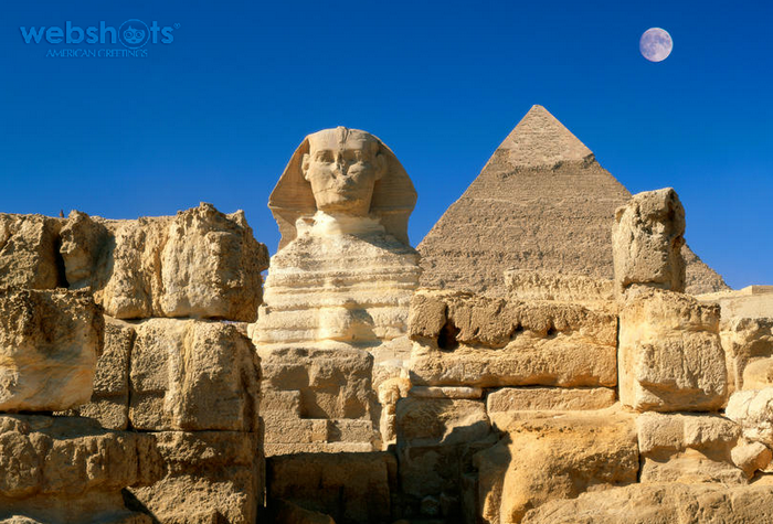 Proshots - Great Sphinx, Chephren Pyramid, Giza, Egypt - Professional Photos (700x475, 687Kb)