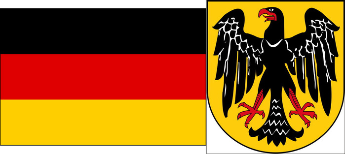 флаг и герб германии