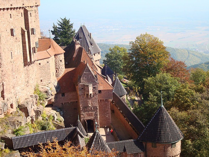 Замок Верхний Кенигсбург (Chateau du Haut-Koenigsbourg) 44700