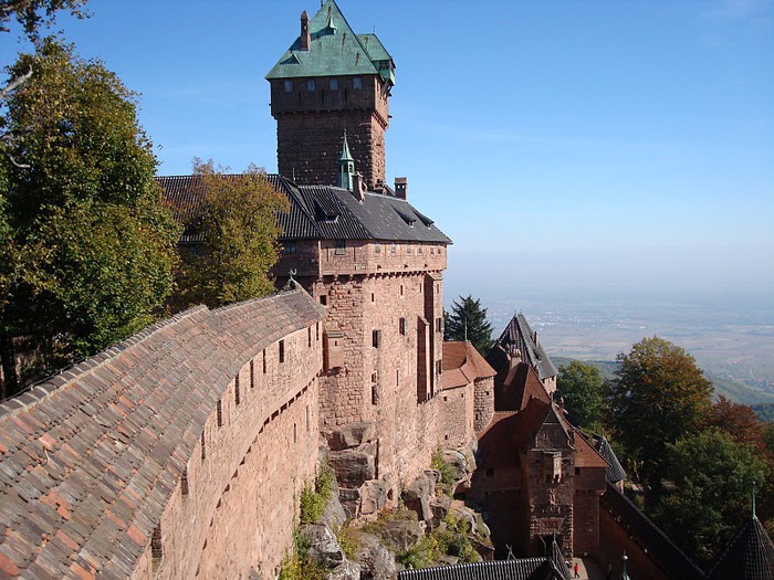 Замок Верхний Кенигсбург (Chateau du Haut-Koenigsbourg) 29952