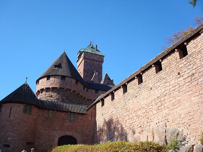 Замок Верхний Кенигсбург (Chateau du Haut-Koenigsbourg) 92721