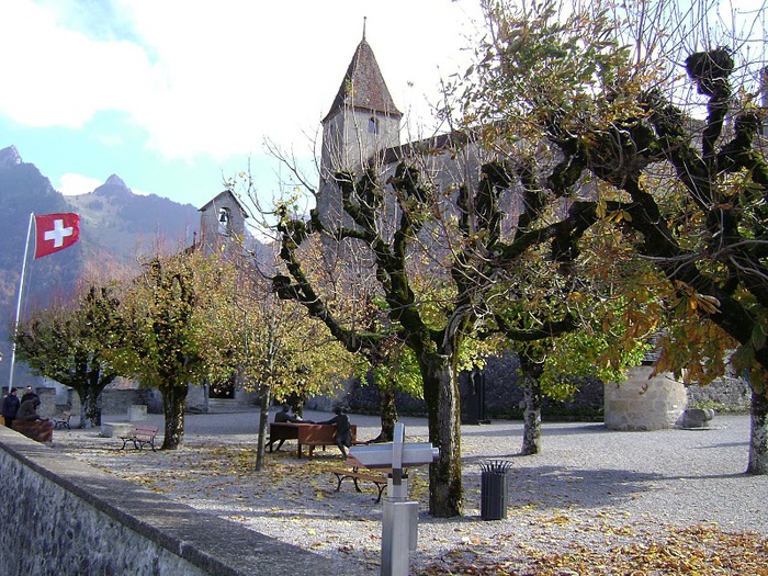 Замок графов де Грюйер (Chateau de Gruyeres) 68088