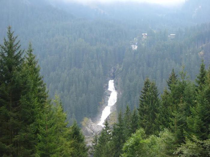 Достопримечательности Австрии - Криммльские водопады