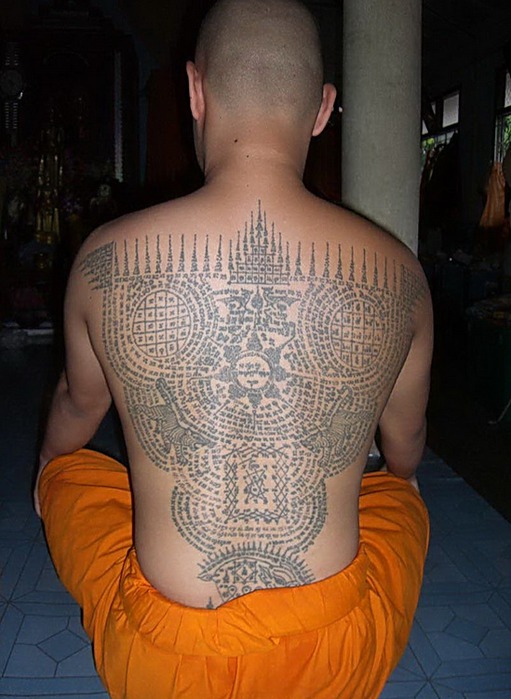 Идеи на тему «Sak yant» () | буддизм, тайская татуировка, кхмерская тату