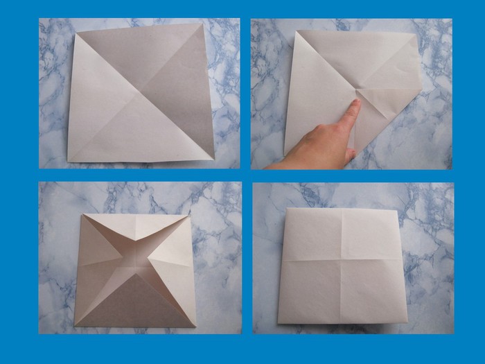 Сказка оригами про крестьянина - Оригами из бумаги