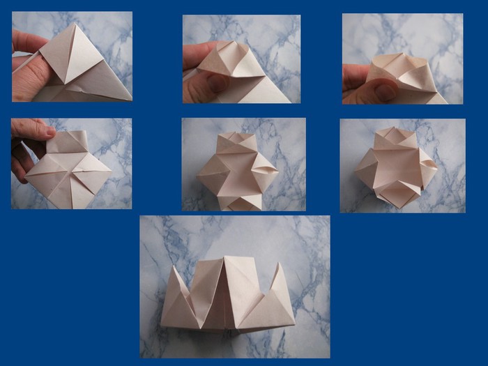 Сказка об отце и четырех братьях - Оригами из бумаги