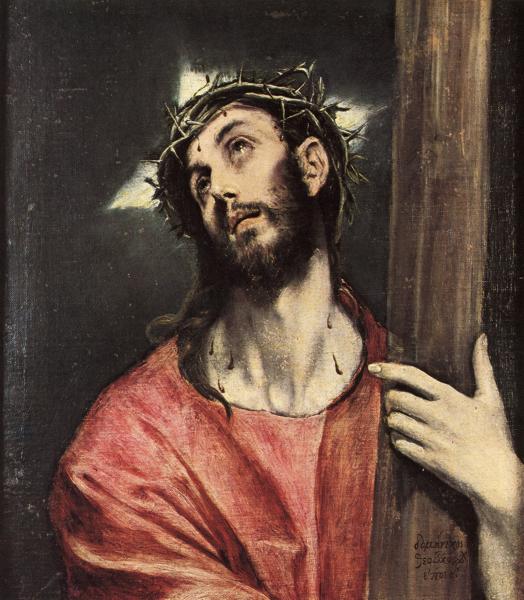 Christ Carrying the Cross. c. 1590-1595. Oil on canvas. Oscar B. Cintas Foundation, NY, USA. (524x600, 56Kb)