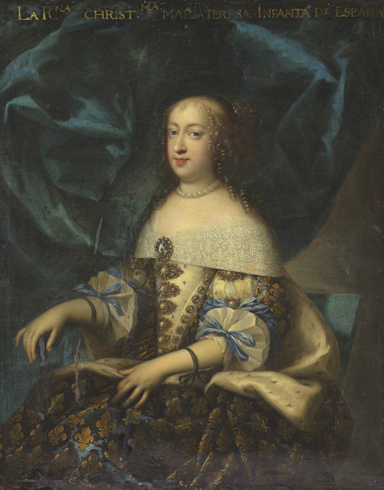 Portrait_of_Marie_Thérèse_of_Austria,_wife_of_Louis_XIV_attributed_to_Charles_Beaubrun (549x700, 110Kb)