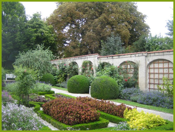 Красивые парки мира - парк Хофгартен (Hofgarten) в Мюнхене, Германия