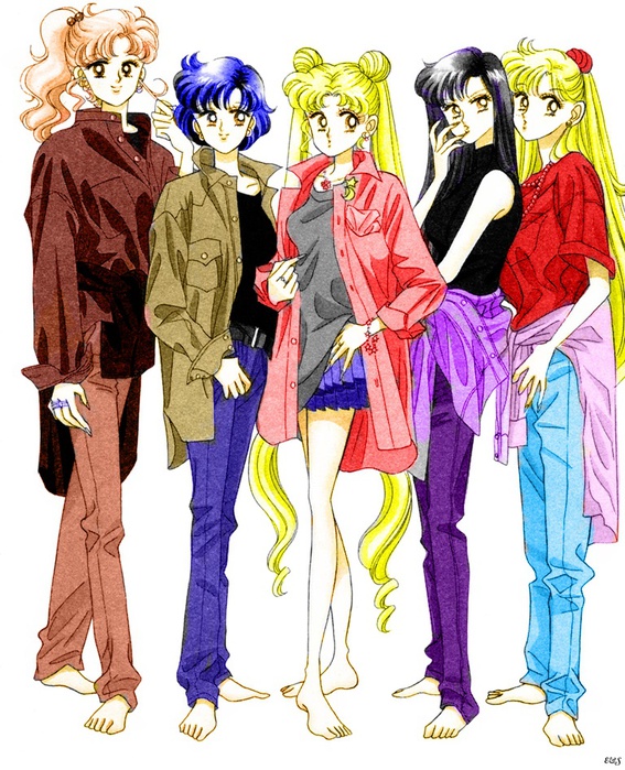 Официальные артбуки ко II тому манги Sailor Moon/Сейлор Мун, нарисов…
