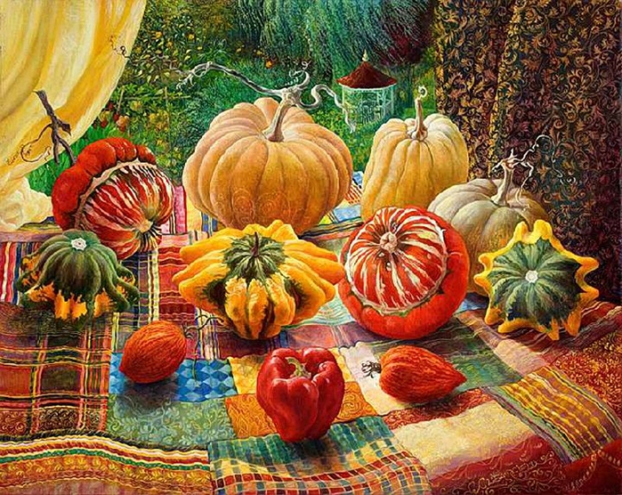 Rachel Clearfield . Altar of Thanksgiving (700x556, 420Kb)