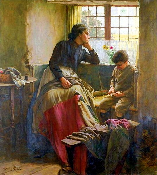 Walter Langley .Tender Grace Of A Day (616x684, 345Kb)