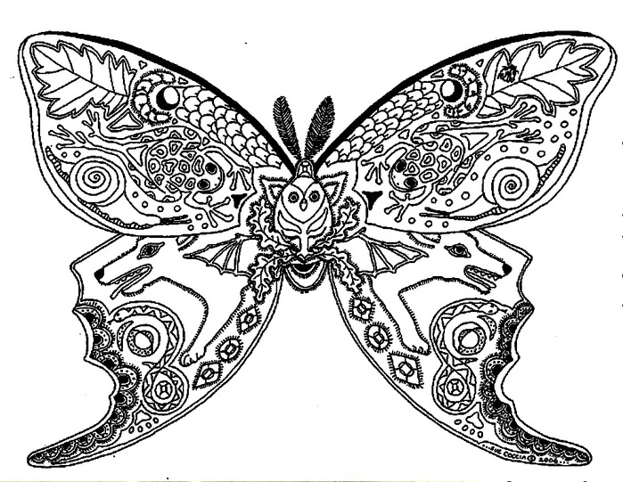 Luna Moth (700x541, 154Kb)