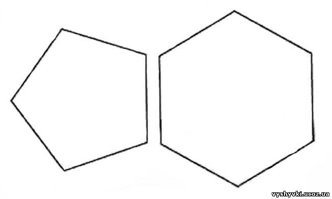 Нарисовать 6 угольник онлайн