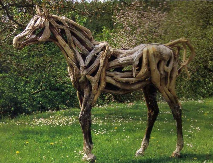 Мастерская - Деревянная голова коня