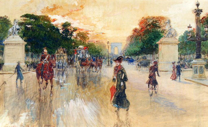 Stein_Georges_Busy_Traffic_On_The_Champs_Elysees_Paris_800 (700x427, 379Kb)