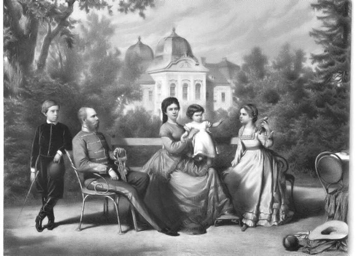 The_Austrian_Imperial_family_in_Goddollo (700x503, 59Kb)