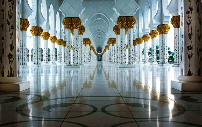 Sheikh Zayed Grand Mosque, Abu Dhabi (700x441, 359Kb)