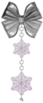  la_deco bow with snowflakes 1 (294x700, 202Kb)