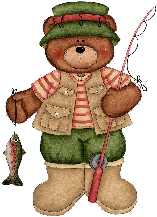 August Bear Fishing (509x700, 143Kb)