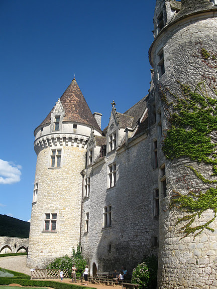 замок в Миланде (Chateau des Milandes). 55543