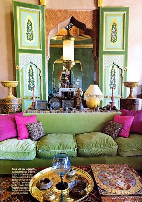 Дизайн интерьера виллы Кадири в марокканском стиле