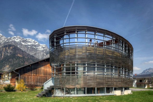 Современное строительство деревянных домов из бруса Деревянный дом в Австрии