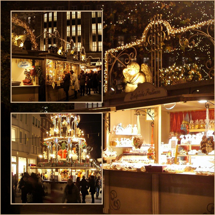 С конца ноября по конец декабря в Дюссельдорфе проводят рождественские (или адвентские) базары