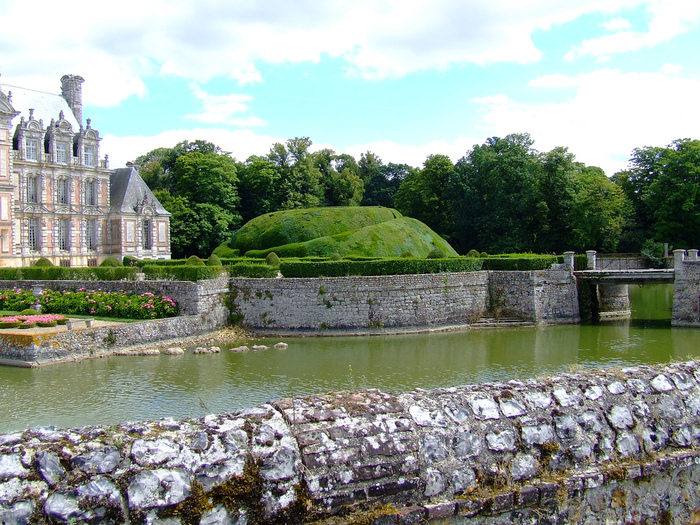 Шато Бомениль 17-го века - замок Людовика 13-го в Нормандии (1640 г.) 90420