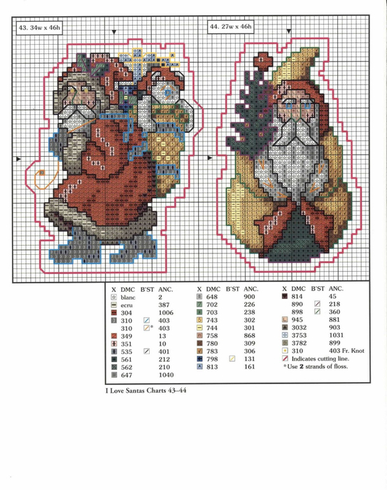 78 xmas ornaments charts 43-44 (553x700, 338Kb)