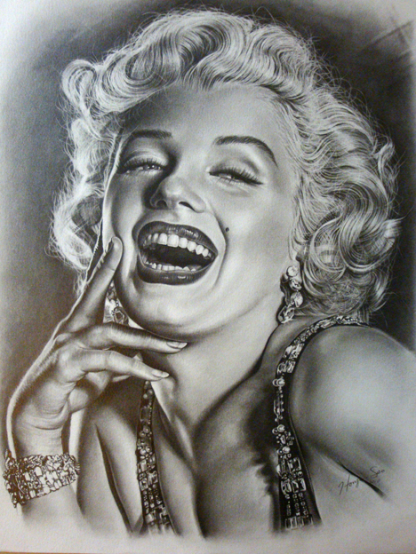Michelle Seo - Marilyn Monroe (468x624, 405Kb)