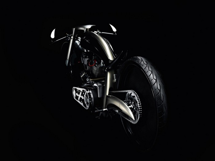 Akrapovic Morsus - дизайнерский кастом-байк от Dreamachine Motorcycles