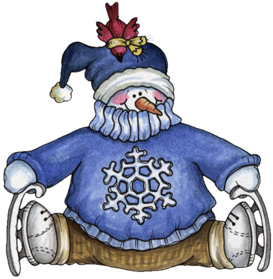 Snowman Skating02 (546x558, 66Kb)