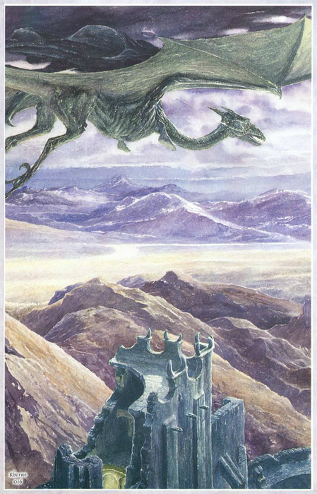 Nazgul over Cirith Ungol (449x700, 396Kb)