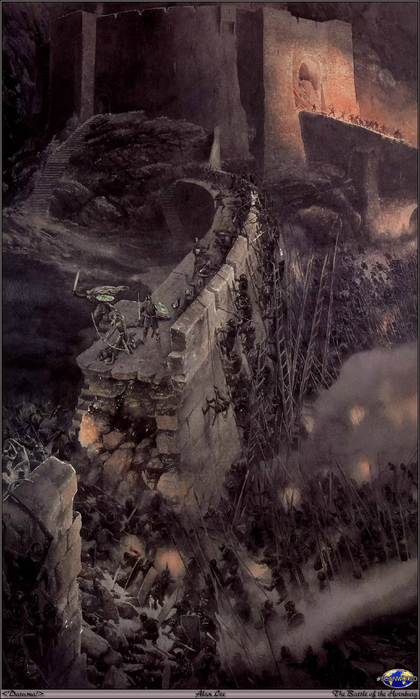 The Battle of the Hornburg (420x700, 299Kb)