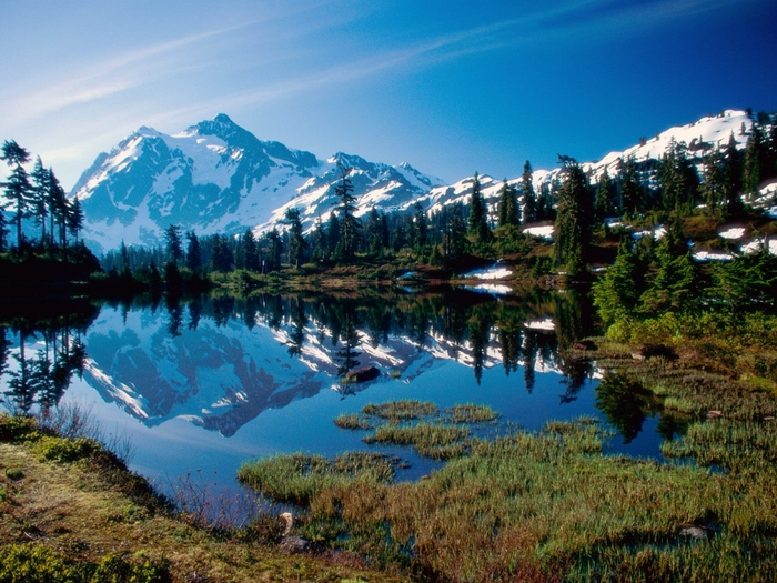 Mount Shuksan, North Cascades National Park, Washington (700x525, 346Kb)