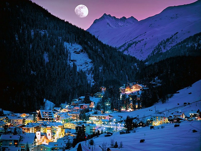 Лучший зимний отдых - каникулы в Австрии