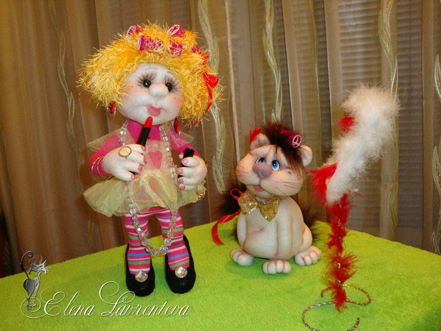 Выступление Елены Лаврентьевой о чулочных куклах Чулочные куклы.