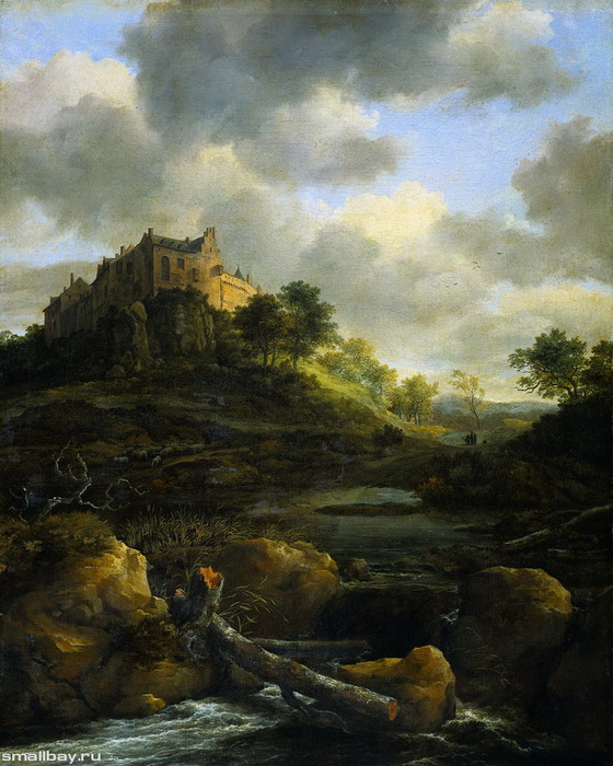 Замок Бентхайм 1680-й (560x700, 136Kb)
