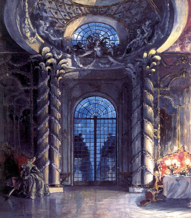 Танец. Павильон Версаля.1906 (612x700, 89Kb)