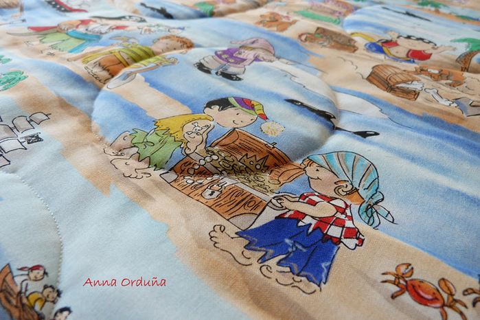 Изготовление детского одеяла в технике пэчворк