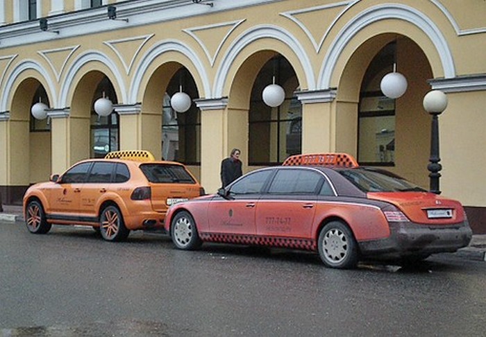 Разнообразный дизайн и фото такси со всех концов света