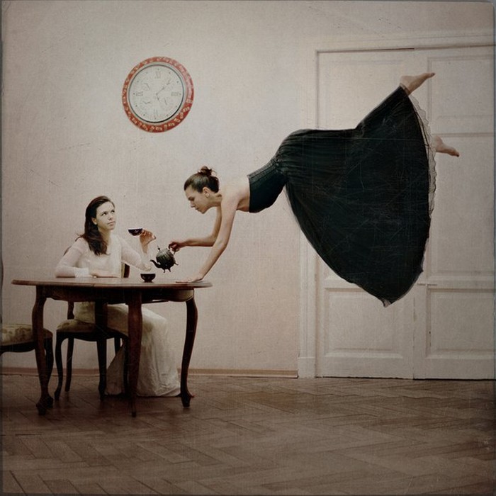 Разрушенная гравитация - левитация в работах фотохудожницы Анки Журавлевой