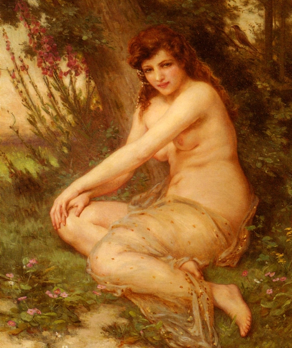 La Nymphe De Foret (588x700, 347Kb)