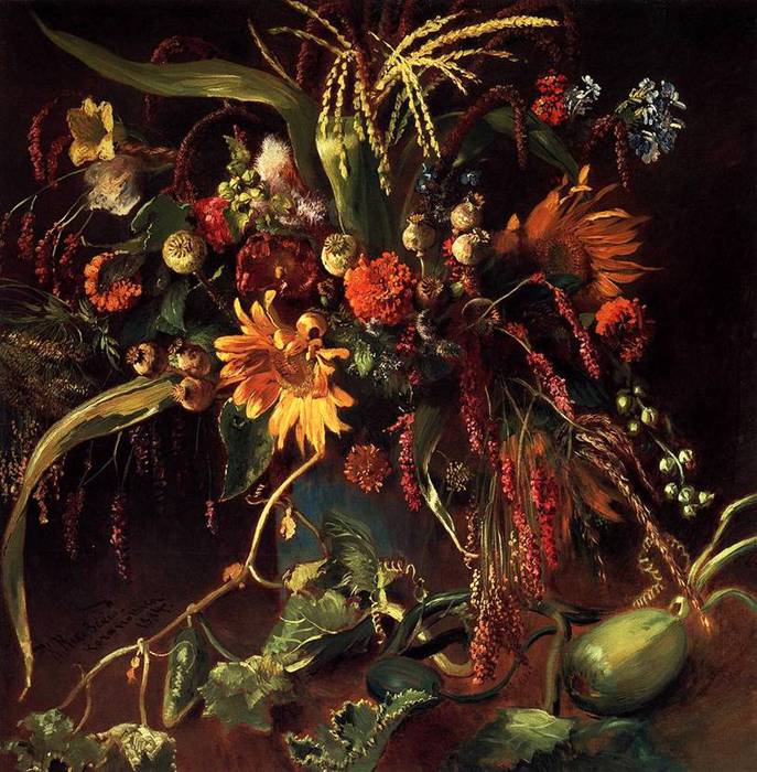 Цветы. 1884 (687x700, 96Kb)
