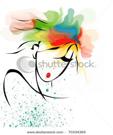 stock-photo-stylish-woman-with-colored-hair-portrait-70334365 (393x470, 48Kb)